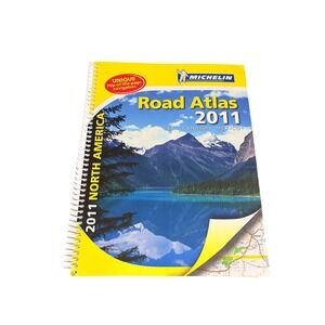 Michelin Road Atlas 2011 North America USA Canada Mexico Spiral Bound Map Book
